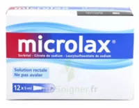 Microlax Sorbitol Citrate Et Laurilsulfoacetate De Sodium S Rect En Récipient Unidose 12récip-unidoses-can/5ml à BIGANOS