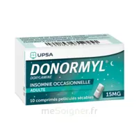 Donormyl 15 Mg Comprimés Pelliculés Sécables T/10 à BIGANOS