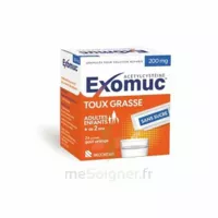 Exomuc 200 Mg, Granulés Pour Solution Buvable En Sachet 24 Sachets/3g à BIGANOS