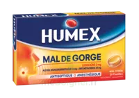 Humex Mal De Gorge Lidocaine/alcool Dichlorobenzylique/amylmetacresol 2 Mg/1,2 Mg/0,6 Mg Miel Citron, Pastille à BIGANOS