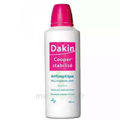 Dakin Cooper Stabilise S Appl Loc En Flacon Fl/250ml à BIGANOS