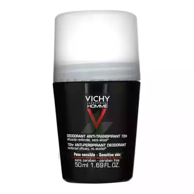 Vichy Homme Déodorant Anti-transpirant Bille/50ml à BIGANOS