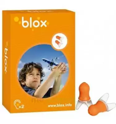 Blox Bouchon D'oreille Avion Enfant B/1 Paire à BIGANOS